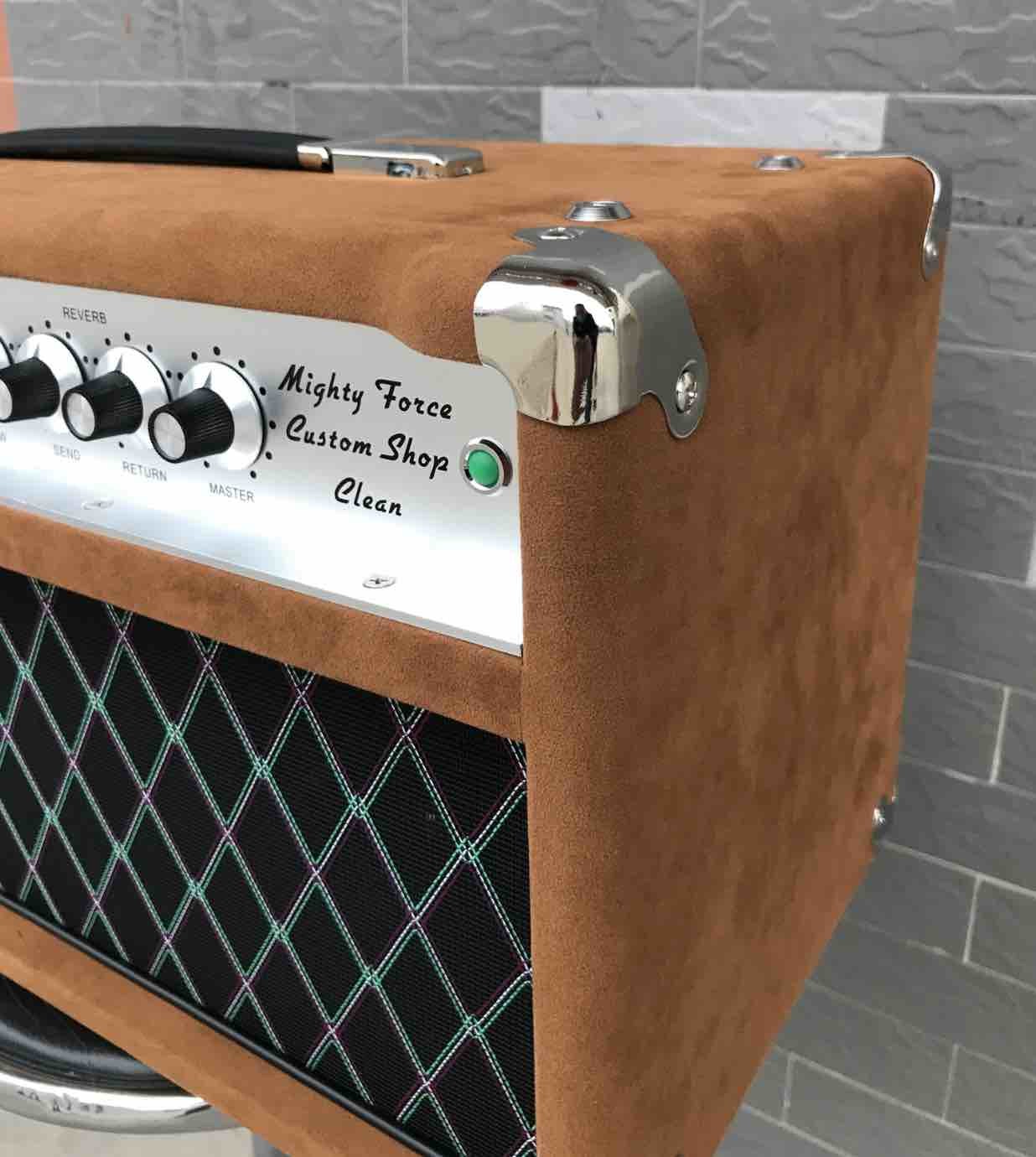 Handwired Dumble Steel String Singer SSS Amplifier Head 50W in Brown Tolex JJ Tubes Imported Components Top AAA Cabinet