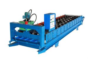 Quality Color Coated Wall Panel Roll Forming Machine , Roofing Sheet Making Machine wholesale