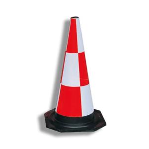 Quality Elite High Visibility Orange Road Cones , 700mm Construction Reflective Traffic Cones wholesale