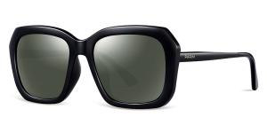 Quality TAC Polaroid Sunglasses Women , White Frame Sunglasses Black Metal Temples wholesale