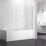 OEM ODM Tempered Glass Shower Enclosure Hinged Folding Bathtub Screen