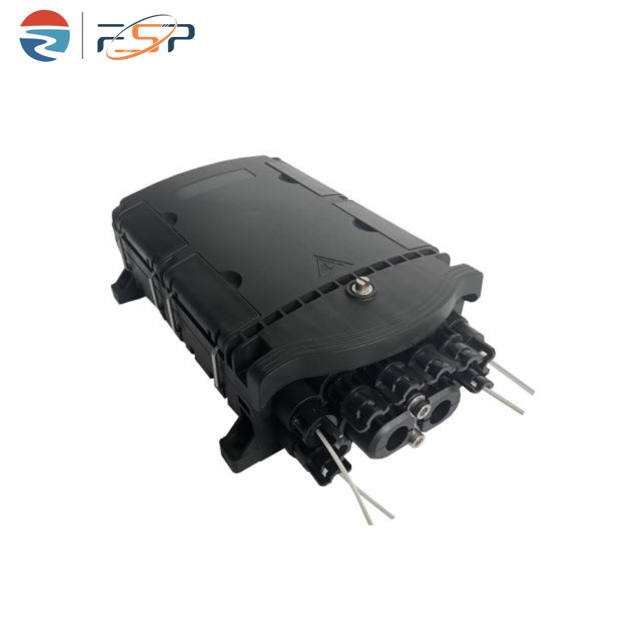 FTTH Aerial Application Fiber Optic Termination Box IP65 with 8 Cores Wall Pole Mount