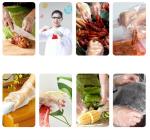 Commercial Disposable Clear Plastic Gloves For Food Handling ISO13485 Approved