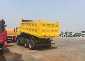 Quality Heavy Duty Sinotruk Howo Tipper Truck 6X4 30 - 40 Tons Ventral Lifting Radial Tire wholesale