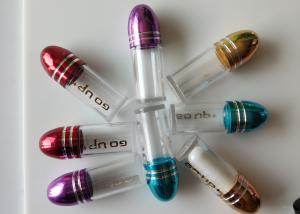 Quality Purple Plastic Bottle With Metal Cap SGS 2g Bullet Shape wholesale
