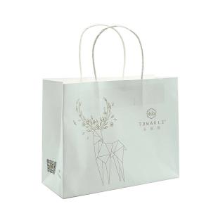 Quality Recyclable Personalized Paper Gift Bags , Bespoke Paper Bags For Packaging wholesale