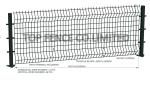 3D wire mesh fence panels