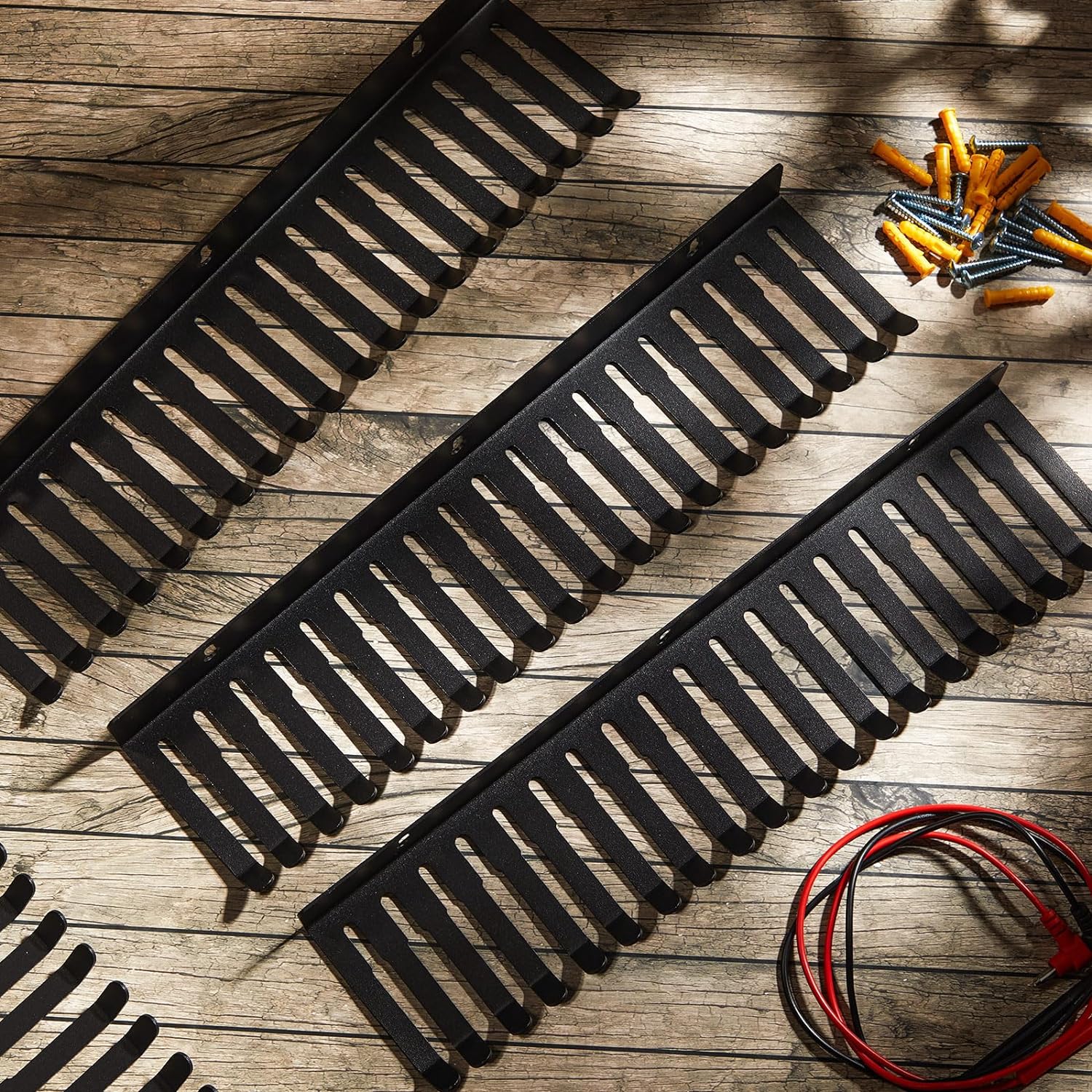 280x89x32mm Cable Hanger and Organizer Wall Mountable for Neat and Tidy Cable Storage