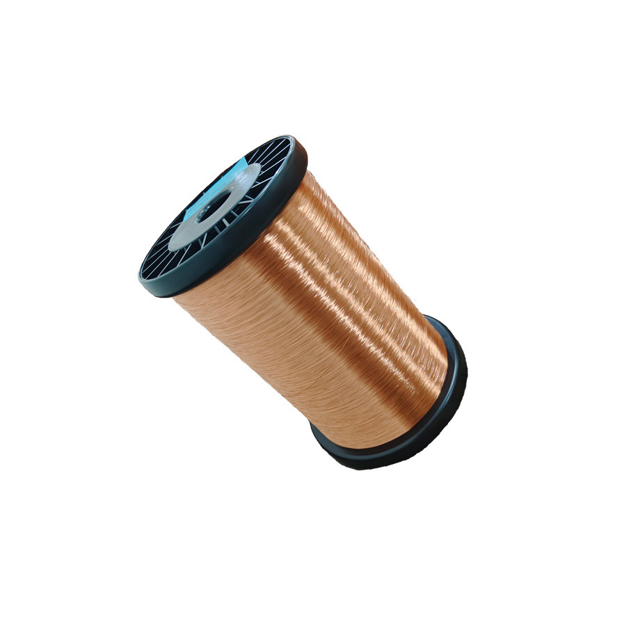 Oxygen Free Copper Enamelled Round Copper Wire with Insulation Thickness of 0.01mm-0.5mm and Dependable Conductor Resistance