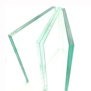 Quality 4mm Safety Clear Flat Toughened Tempered Glass Laminated For Windows wholesale