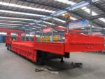 60-100 Ton Low Bed Tractor Trailer Heavy Duty
