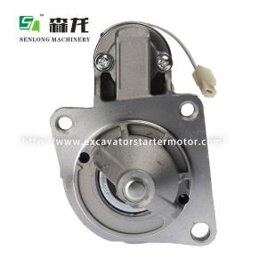 Quality 12V 0.85KW 10T Excavator Starter Mitsubishi Motor 0986014991 E7GZ11002A E8GY11002A E9BZ11002A E9JY11002A F0BZ10002A wholesale