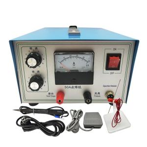 Quality AC220v 50HZ Jewelry Welding Machine 50A Sparkle Welder Handheld wholesale