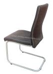 Fabric Upholstered Stainless Dining Chair Livingroom Chair Leisure Chair