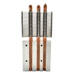 CPU 3pcs Heat Pipe Radiator Cooling For Led Light Anti Oxidation ISO9001