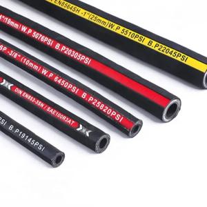 Quality Parker Synthetic Rubber Suction Hydraulic Fluid Hose Customized wholesale