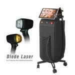 Stationary Diode Laser Hair Removal Machine 1600W 2000W 3000w Ice Platinum Hair