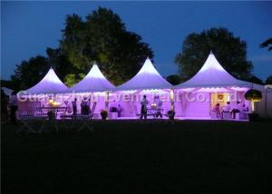 Quality Custom Canopy Tent , UV Resistant Pagoda Shaped Garden Party Gazebo wholesale