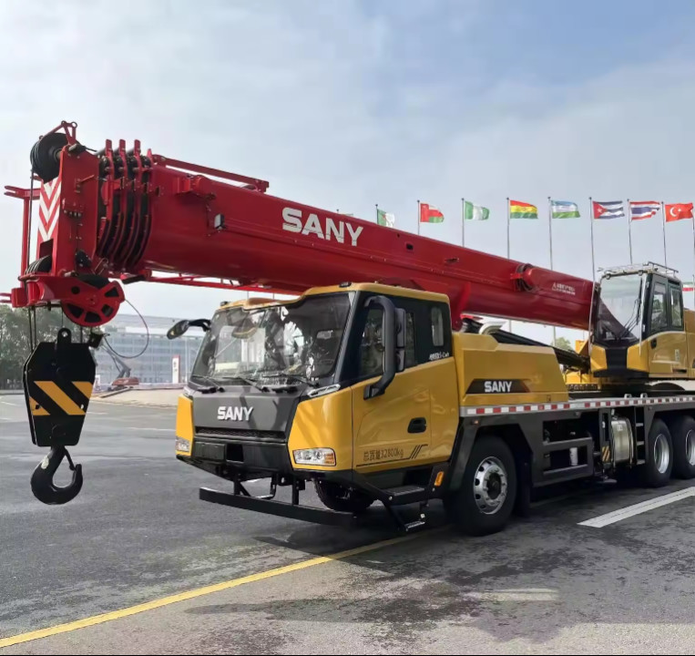 50 Ton Used Truck Crane Sany Stc500 Second Hand Hydraulic Mobile Crane For Sale