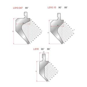 Quality 45HRC-50HRC Amada Die Hydraulic CNC Metal Bending Dies wholesale