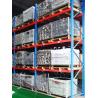 Buy cheap 2000mm Height Zinc Plated Cold Rolled Steel Pallet Racking from wholesalers
