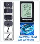 Weather Station With Wireless Rain Gauge And Temperature Hygrometer