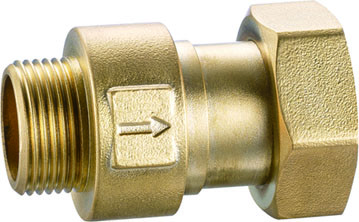 Spring Type Water Meter Valve DN15 DN20 DN25 With G type threads