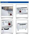 340x550x270 Gas Restaurant Cooking Equipment with 30x2L Capacity and R13/4