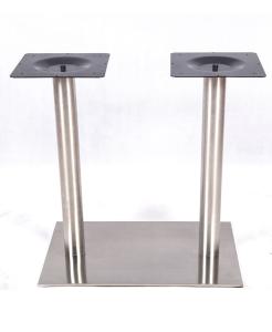 Quality Stainless Steel Table Legs Square Chrome Table Base Kitchen Commercial Furniture wholesale