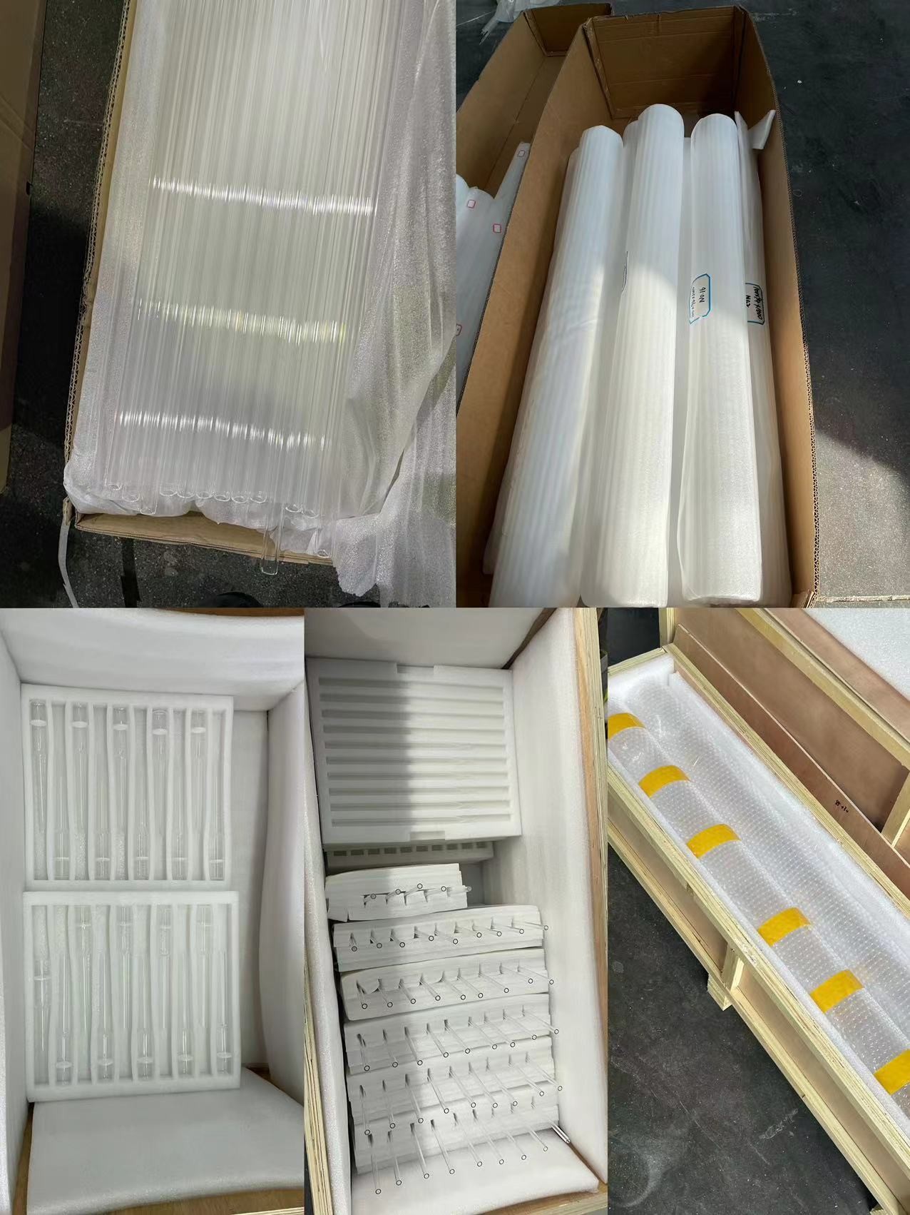Wholesale Customized Transparent Quartz Glass Pipe For Tube Furnace