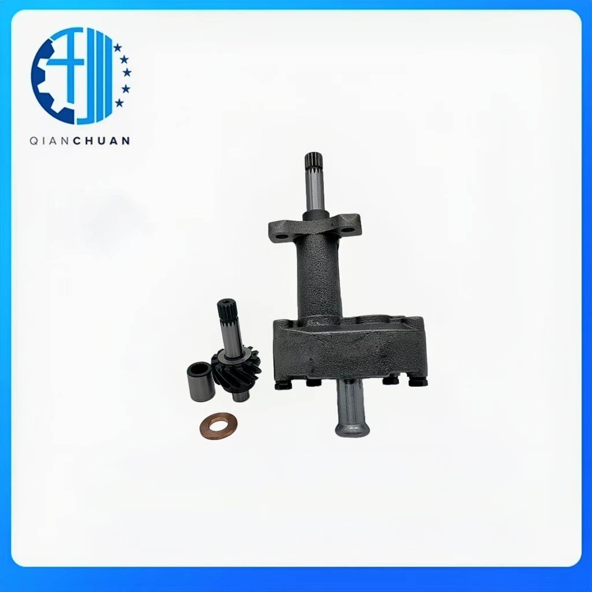 8-94366241-0 Oil Pump 45mm For Isuzu 4BD1 Hitachi EX100 EX90 EX120 EX150
