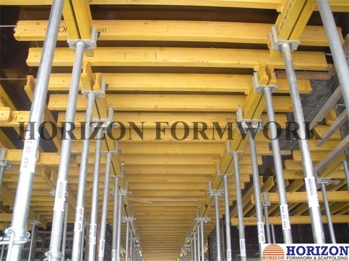 Telescopic Length Scaffolding Steel Prop , Adjustable Steel Builders Prop 30KN