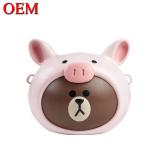 Custom toy manufacturer Cute Plastic 3D Disney Figure Toy Popcorn Bucket For