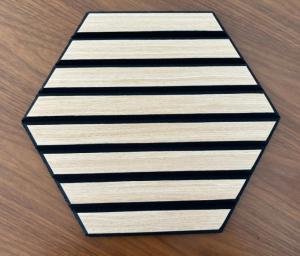 Quality Wall Decoration Wood Veneer Acoustic Panels Lightweight PET Wall Panel Customized wholesale