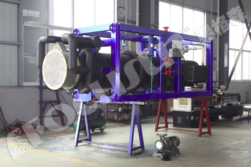 FOCUSUN 30T Tube Ice Machine The Production with Provided Video Outgoing-Inspection