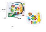 Piano Musical Learning Table Infant Baby Toys W / Sound Light + 18 Month Red