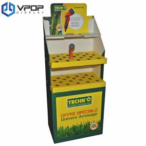 Quality Hardware Tools Cardboard POS Displays , Cardboard Advertising Stand With Hole wholesale