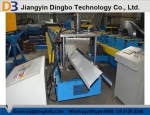 Quality Ridge Cap Roll Forming Machine for Metal Roof with Working Speed 12-30m / min wholesale