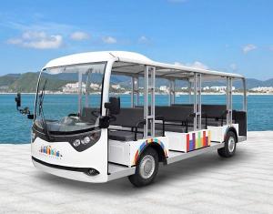 Quality Four Row Seat Sightseeing Vehicle BS-4R-Li semi- closed wholesale