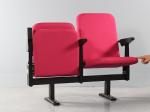 OEM ODM Indoor HDPE VIP Stadium Seats With Armrest