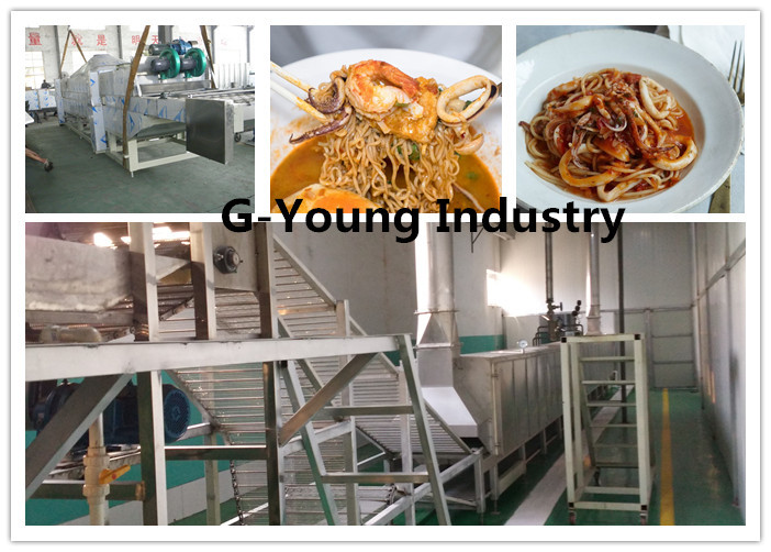 Automatic Noodle Making Machine Production Line frying fried instant noodle line