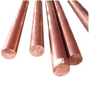 Quality Bronze Red Copper Beryllium Round Bar 99.90% 1200mm C10200 wholesale