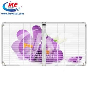 Quality Indoor Transparent LED Video Wall P10 IP40 Full Color Big LED Window Display wholesale