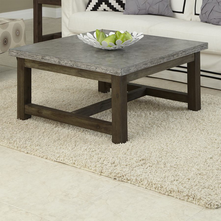 High Quality Sturdy GRC Tables Garden Concrete Furniture Table Sets In Rectangular Round Shapes