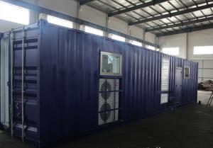 Quality 400V / 3 Phase Container Diesel Generator , CUMMINS Diesel Generator 1500 KVA wholesale