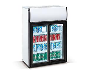 Quality 85L double door MiniBar Baverage Fridge/Countert top showcase wholesale