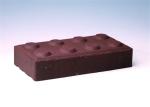 Solid Brick Patio Pavers for Outside Blind Sidewalk ISO9001 : 2008