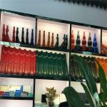 960mm dark green color luxury ASA glazed roof tile with 2.8mm for residential