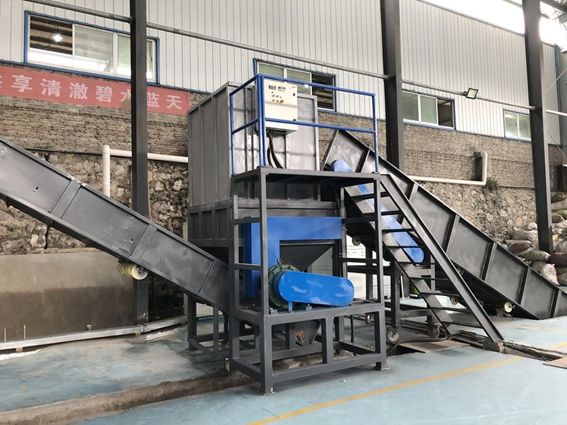 PET Bottles Bales Unpacking Machine