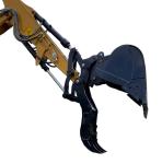 Powder Coated Excavator Bucket Thumb , Q355B Mechanical Thumb For Mini Excavator